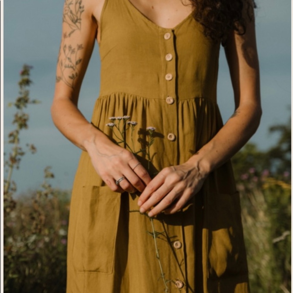Kleine Schobbejak linen maxi dress